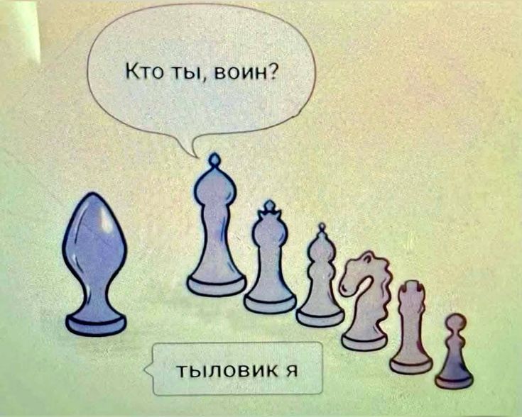 Юмор про шахматы и тыловика