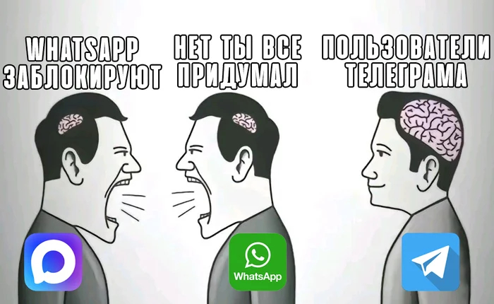 Мем про месенджер Max