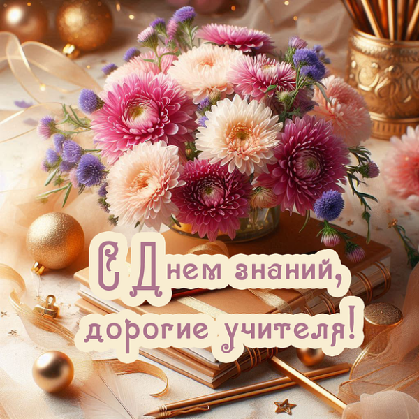Открытка с 1 сентября