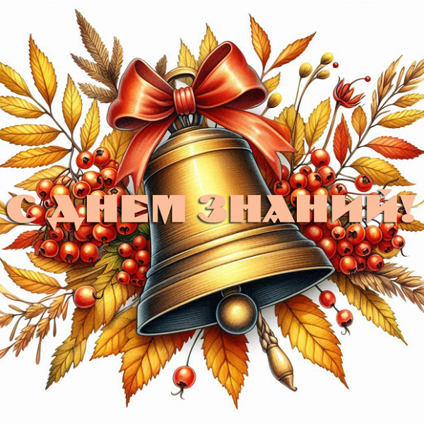 Открытка с 1 сентября