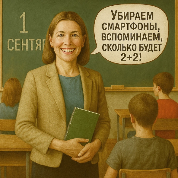 Открытка с 1 сентября