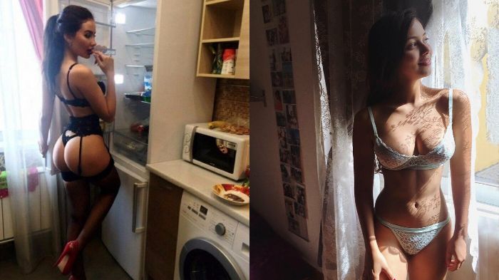 Частные фото сексуальных девушек из социальных сетей