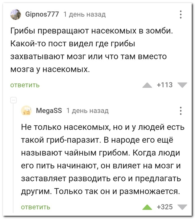 Смешной коммент
