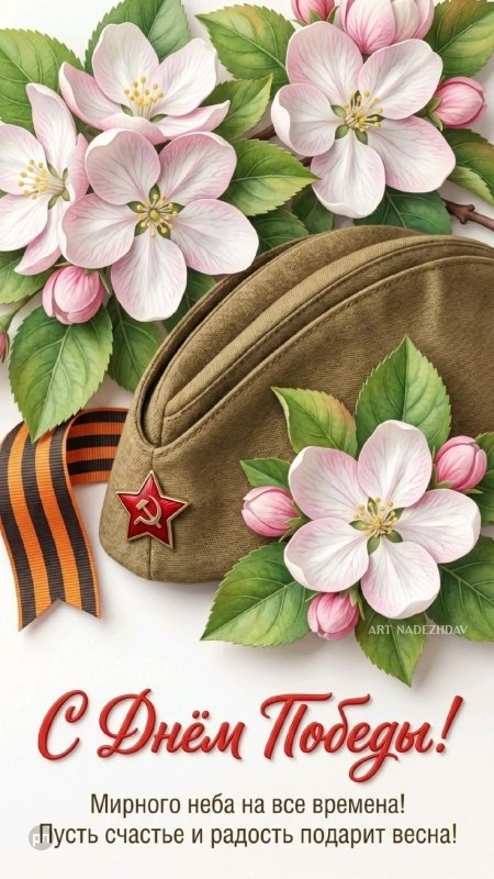 Открытка С Днём Победы для родных и близких